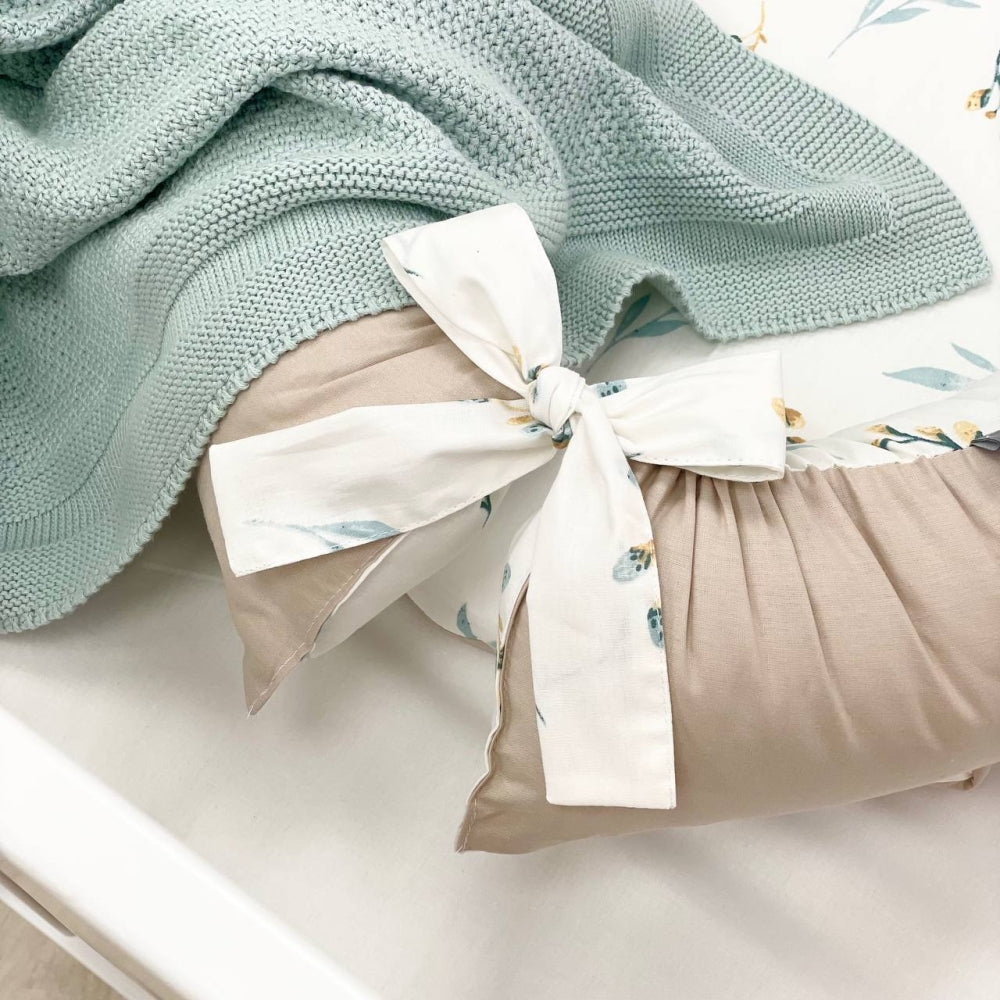 Hniezdo pre bábätko Baby Design – vetvičky mačiek mätové