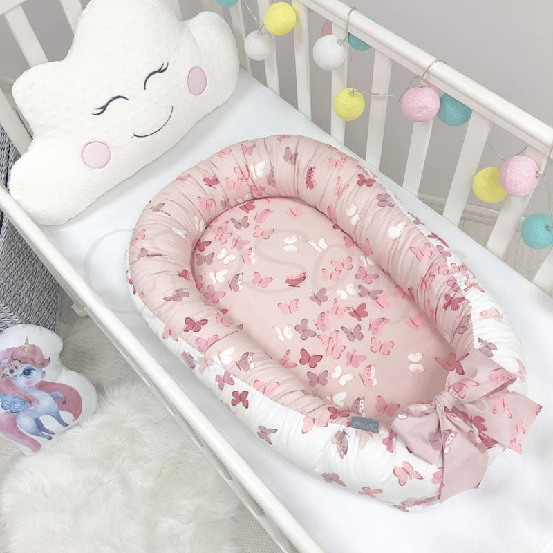 Hniezdo pre bábätko Baby Design – motýle