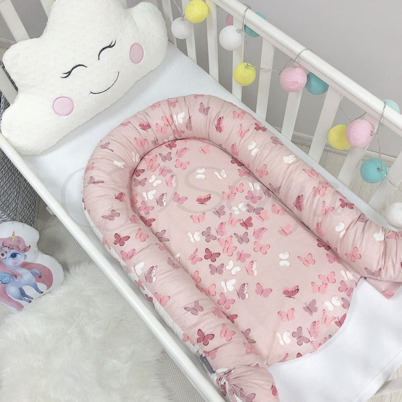 Hniezdo pre bábätko Baby Design – motýle