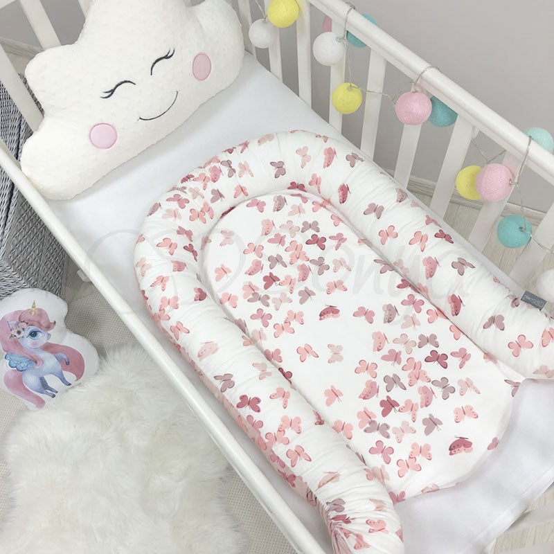 Hniezdo pre bábätko Baby Design – motýle