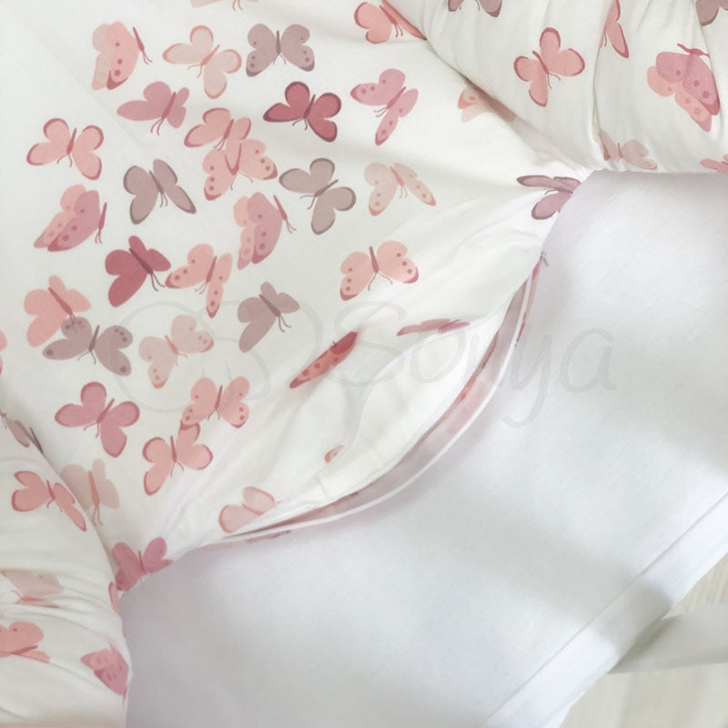 Hniezdo pre bábätko Baby Design – motýle