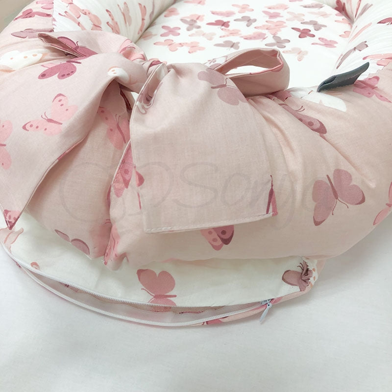 Hniezdo pre bábätko Baby Design – motýle