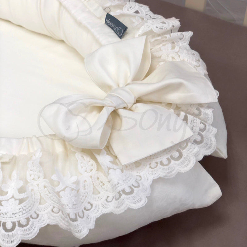 Kokon pre bábätko Elegance – mliečny