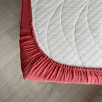 Mušelínová plachta do postieľky 120 × 60 cm – terakotová