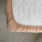Mušelínová plachta do postieľky 120 × 60 cm – béžová