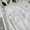 Mušelínový vankúš s uškami Baby Dear – modrý
