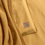 Bavlnená posteľná súprava do škôlky horčicová