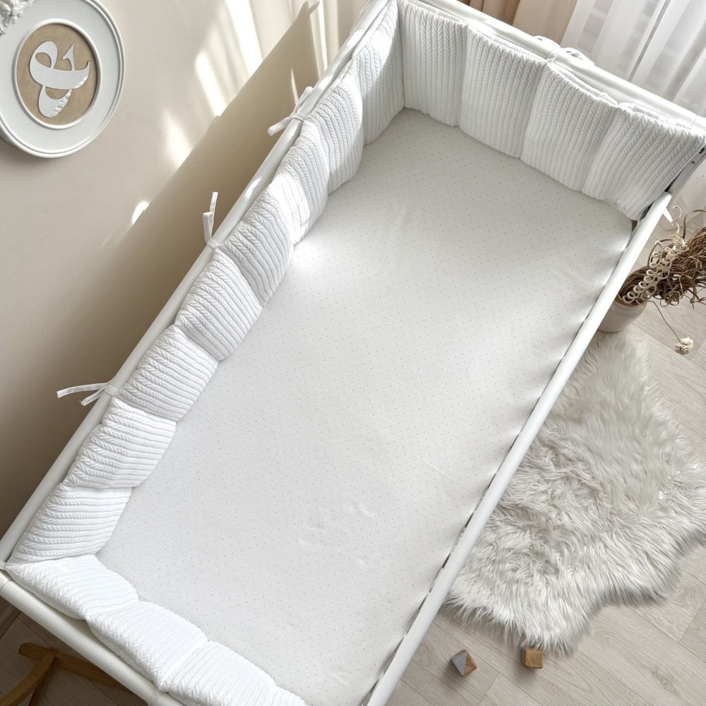 Ochranný mantinel na 3 strany postieľky DreamLand – biely
