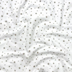 Súprava flanelových plienok Stars Galaxy 90 × 120 cm – kapučíno
