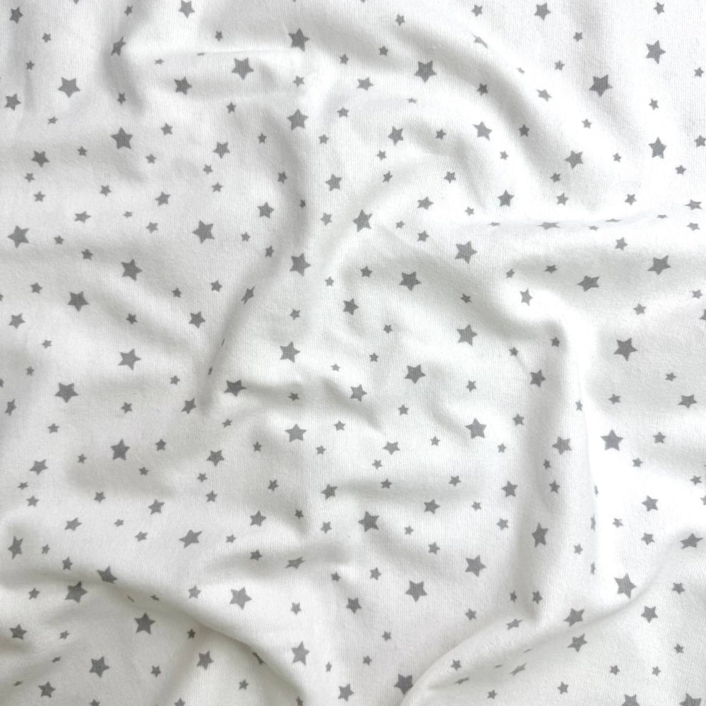 Súprava flanelových plienok Stars Galaxy 90 × 120 cm – sivá