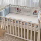 Mantinely do postieľky Art Design s vrkočom a plachtou – Baby Teddy