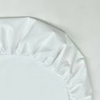 Chránič matraca do postieľky 70 × 120 cm – biely, ovál