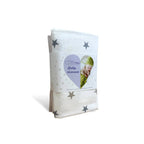 Flanelové plienky Soft Stars, súprava 80 × 100 cm – béžová