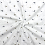 Flanelové plienky Soft Stars, súprava 80 × 100 cm – béžová