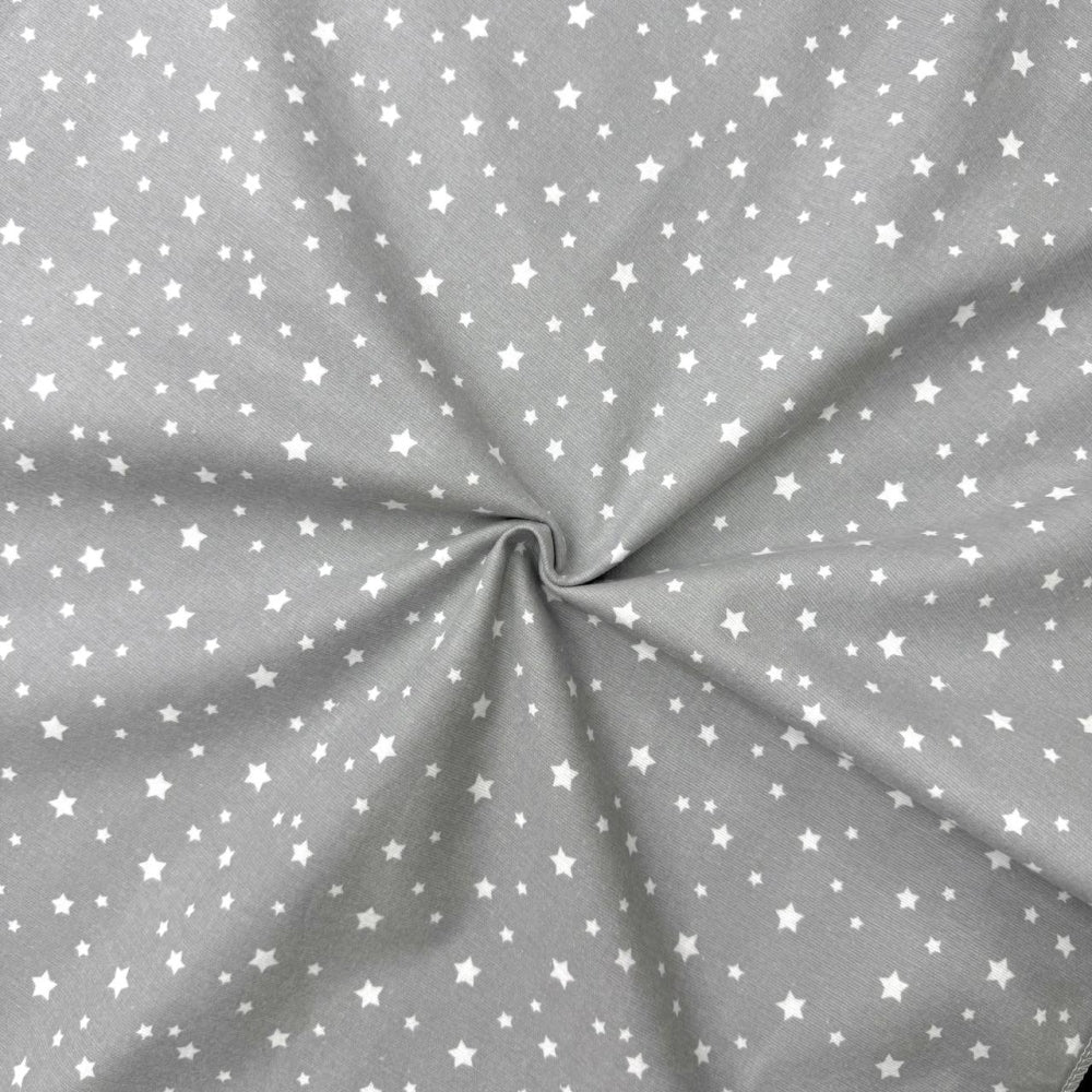 Flanelové plienky Stars Galaxy, súprava 80 × 100 cm – sivá