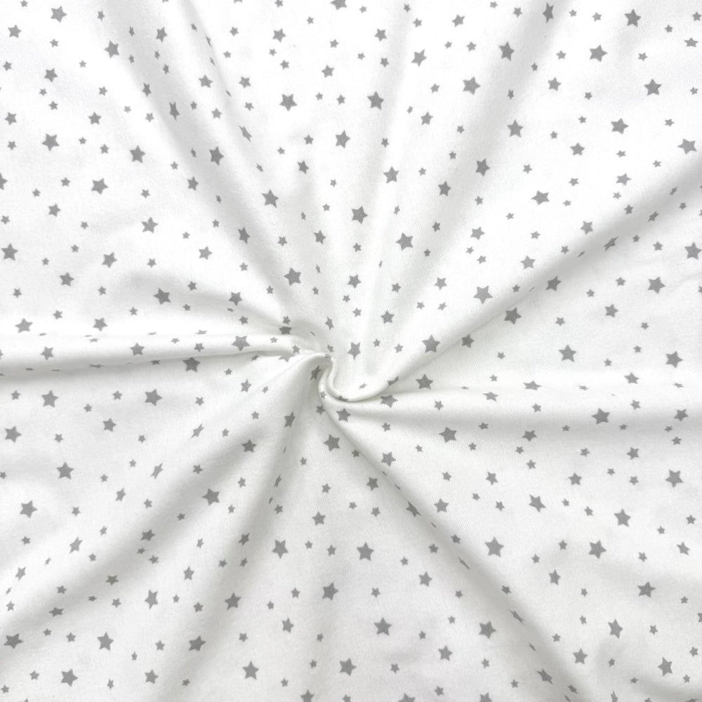 Flanelové plienky Stars Galaxy, súprava 80 × 100 cm – sivá