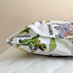 Popelínová obliečka na vankúš 50 × 70 cm T-rex