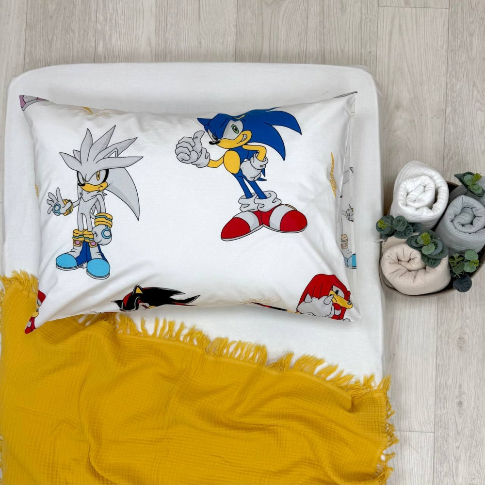 Popelínová obliečka na vankúš 50 × 70 cm Sonic