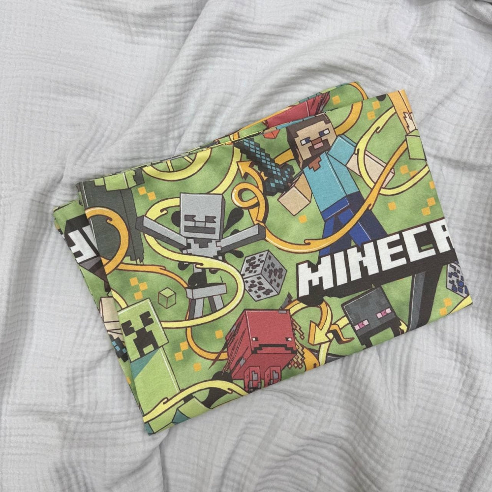 Popelínová obliečka na vankúš 50 × 70 cm Minecraft