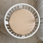 Plachta do detskej postieľky 70 × 70 cm – béžová