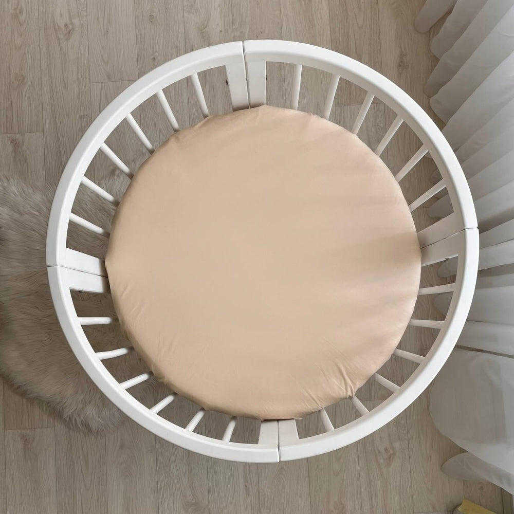 Plachta do detskej postieľky 70 × 70 cm – béžová