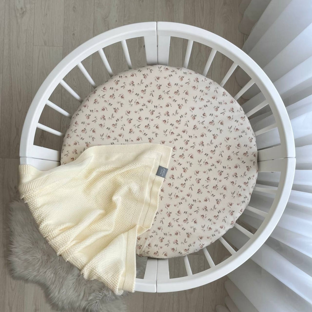 Detská plachta do postieľky Provence 70 × 70 cm – béžová