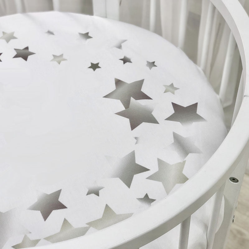 Detská plachta s potlačou do postieľky 70 × 70 cm – Súhvezdie