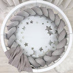 Detská plachta s potlačou do postieľky 70 × 70 cm – Súhvezdie