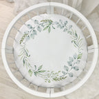 Detská plachta s potlačou do postieľky 70 × 70 cm – Zelený veniec