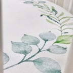Detská plachta s potlačou do postieľky 70 × 70 cm – Zelený veniec