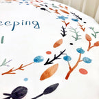 Detská plachta s potlačou do postieľky 70 × 70 cm – Vetvička